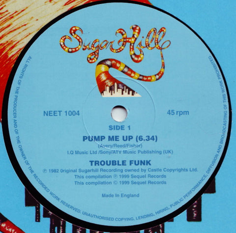 Trouble Funk : Pump Me Up / Drop The Bomb (12", RE)