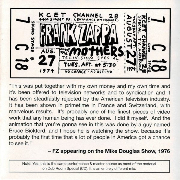 Frank Zappa : A Token Of His Extreme (CD, Album, RE)