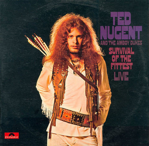 Ted Nugent & The Amboy Dukes : Survival Of The Fittest / Marriage On The Rocks (2xLP, Comp)