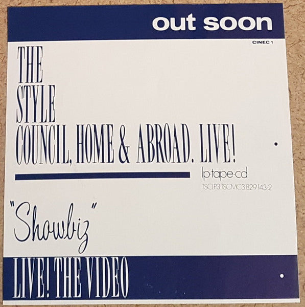 The Style Council : Have You Ever Had It Blue (7", Single, Sil)