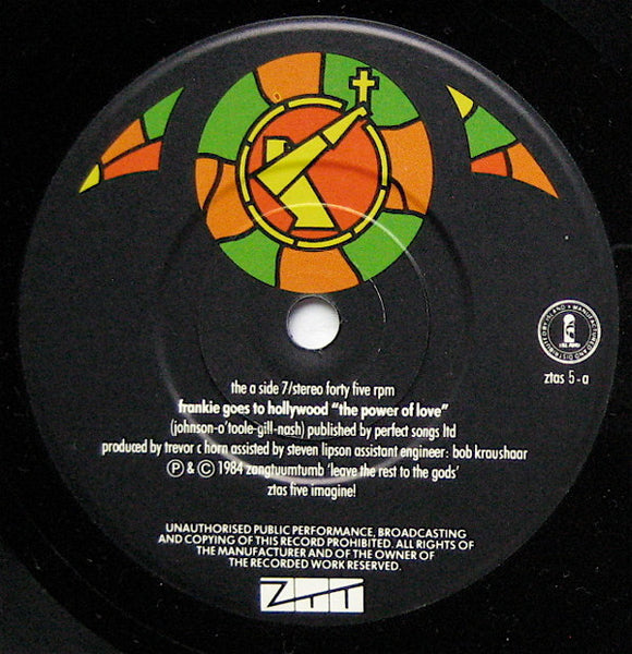 Frankie Goes To Hollywood : The Power Of Love (7", Single, Env)
