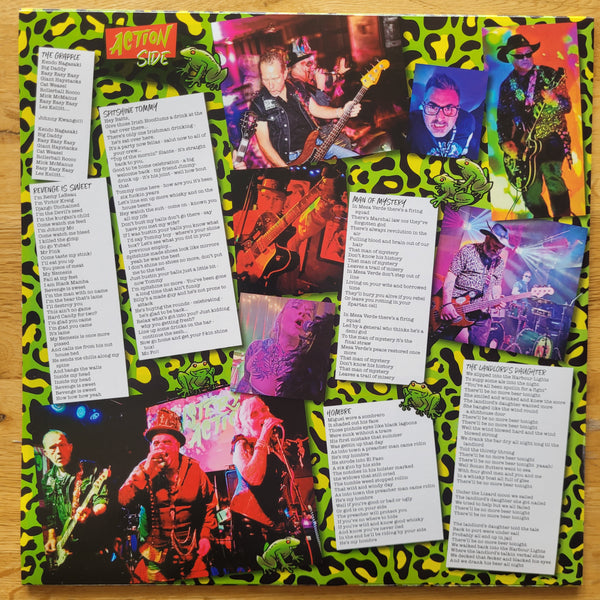Mystery Action - It Came From Frog Island LP (Lime Green Splatter vinyl)