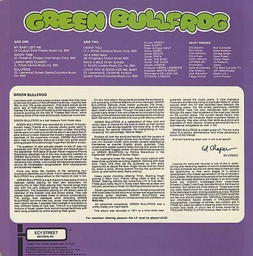 Green Bullfrog : Natural Magic (LP, RE)