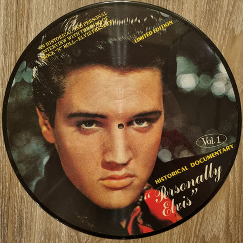 Elvis Presley : Personally Elvis Vol. 1 (LP, Ltd, Pic, Unofficial)