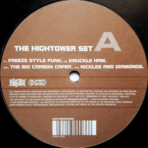 The Hightower Set* : Freeze Style Funk (12")