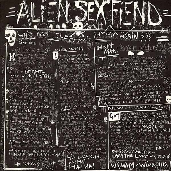 Alien Sex Fiend : Who's Been Sleeping In My Brain (LP, Album)