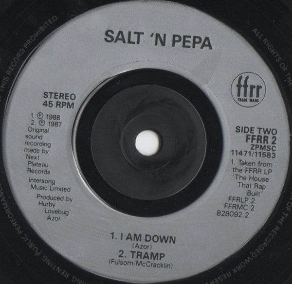 Salt-N-Pepa* : Push It (7", Single, Sil)