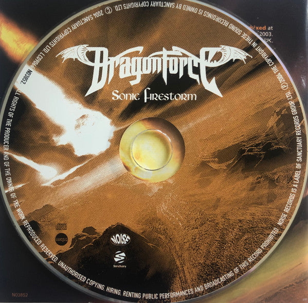 Dragonforce : Sonic Firestorm (CD, Album)