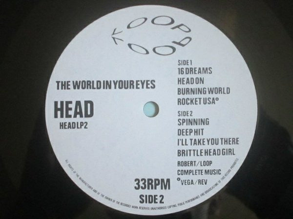 Loop (3) : The World In Your Eyes (LP, Comp, Pin)