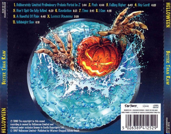Helloween : Better Than Raw (CD, Album)