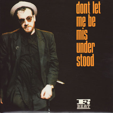 The Costello Show Featuring Confederates* : Don't Let Me Be Misunderstood (7", Single, Glo)