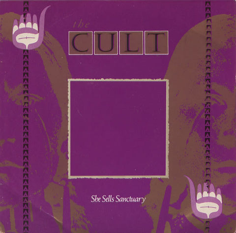 The Cult : She Sells Sanctuary (7", Single, Bla)