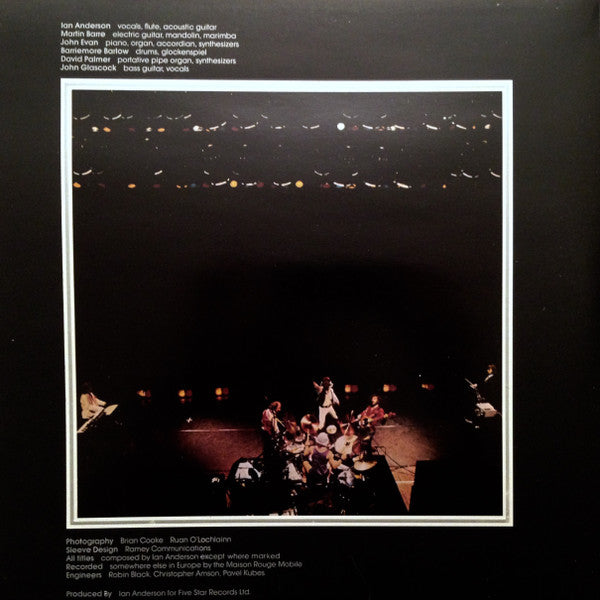 Jethro Tull : Live - Bursting Out (2xLP, Album, Emb)