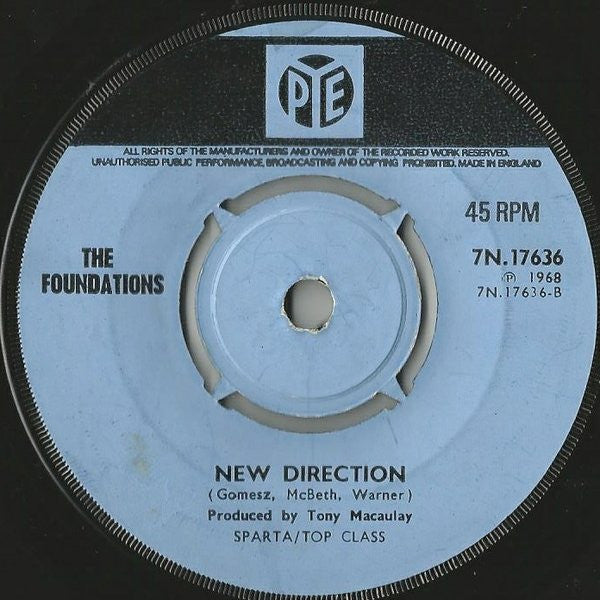 The Foundations : Build Me Up Buttercup (7", Single, 4 P)