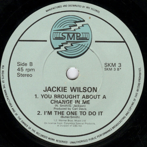 Jackie Wilson : Reet Petite (7", Single, Dam)