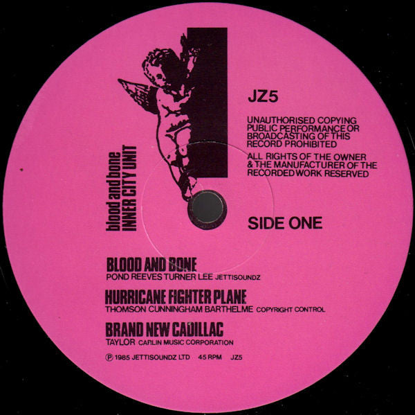 Inner City Unit : Blood And Bone (12", Single)