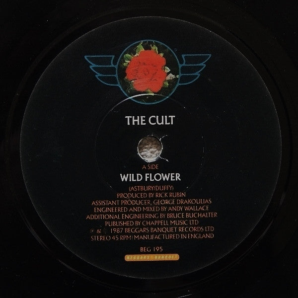 The Cult : Wild Flower (2x7", Single, Gat)