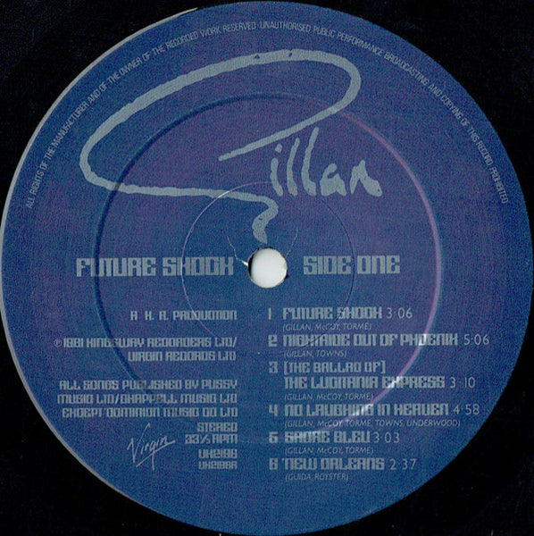 Gillan : Future Shock (LP, Album)