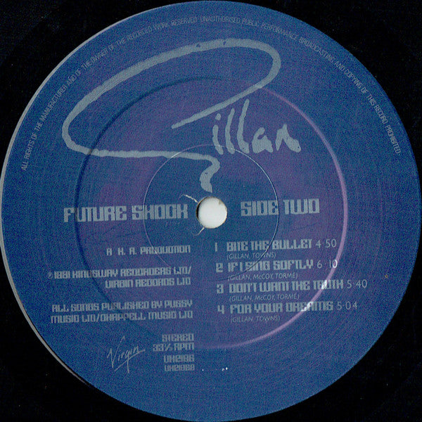 Gillan : Future Shock (LP, Album)