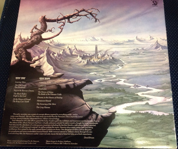 Bo Hansson : Music Inspired By Lord Of The Rings (LP, Album, RE)