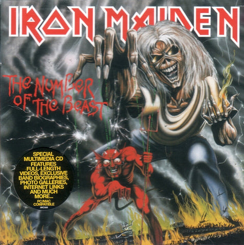 Iron Maiden : The Number Of The Beast (CD, Album, Enh, RE, RM)