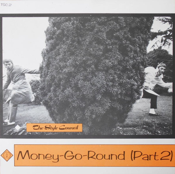 The Style Council : Money-Go-Round (Parts 1+2) (7", Single, Sil)