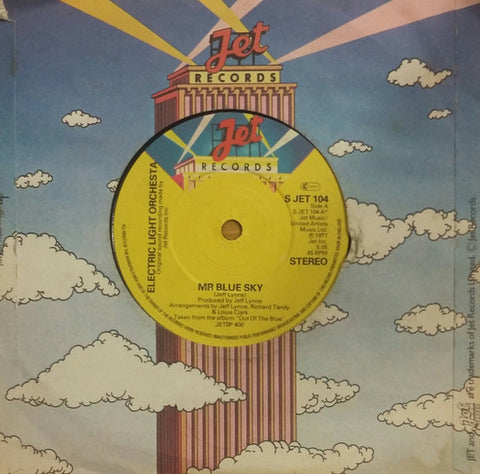 Electric Light Orchestra : Mr Blue Sky (7", Single, RE)