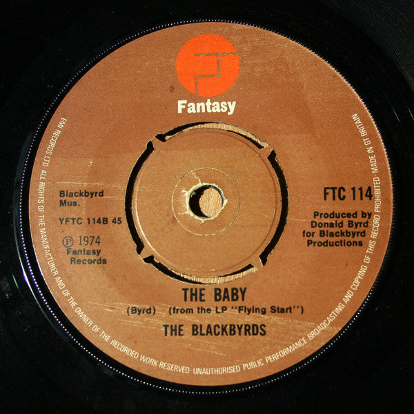 The Blackbyrds : Walking In Rhythm (7", Single)