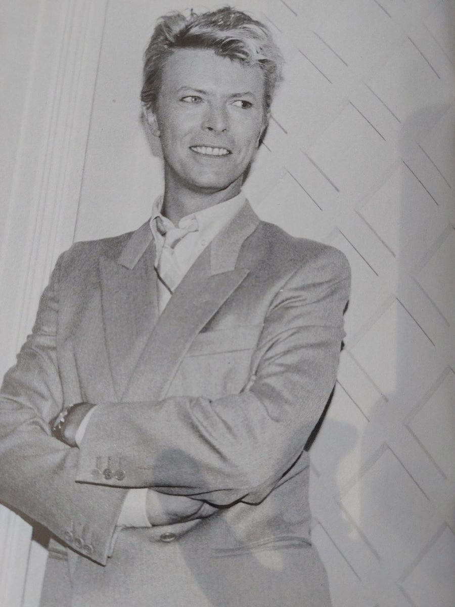 DAVID BOWIE serious moonlight Tour 1983 SOUVENIR. Plus Street Sheet fi ...