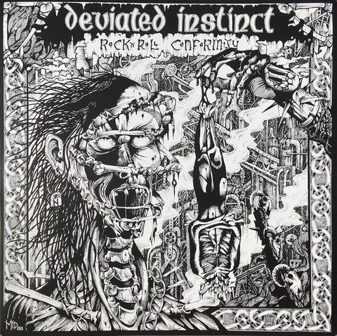 Deviated Instinct : Rock 'N' Roll Conformity (LP, Album, RE)