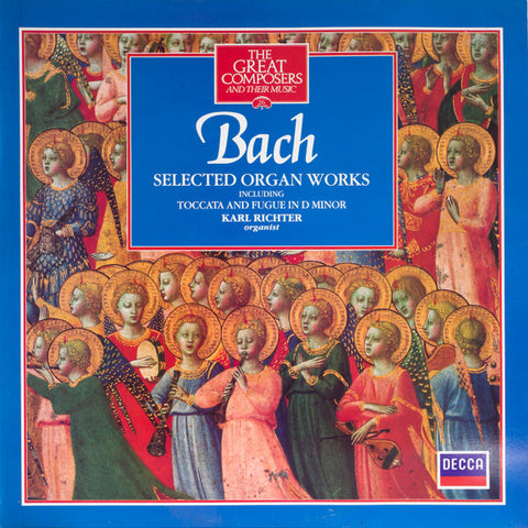 Bach* / Karl Richter : Selected Organ Works (LP, RE)