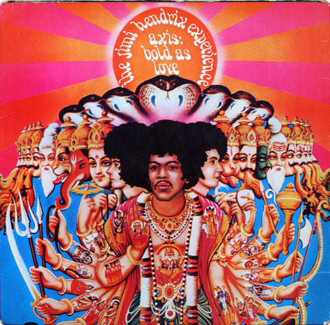 The Jimi Hendrix Experience : Axis: Bold As Love (LP, Album, Mono)