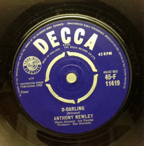 Anthony Newley : D-Darling (7")