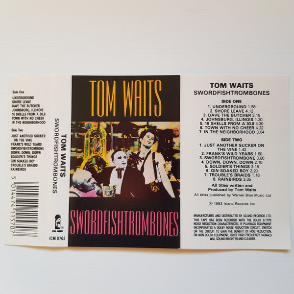 Tom Waits : Swordfishtrombones (Cass, Album, RE)