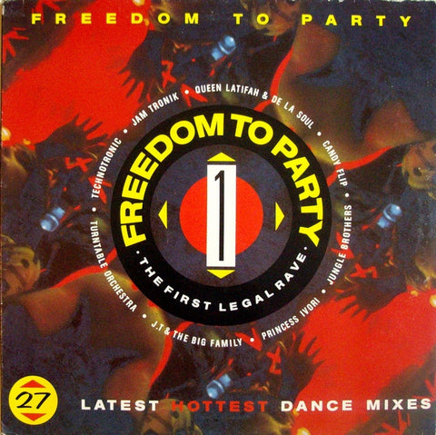 Various : Freedom To Party 1 - The First Legal Rave (2xLP, Comp)