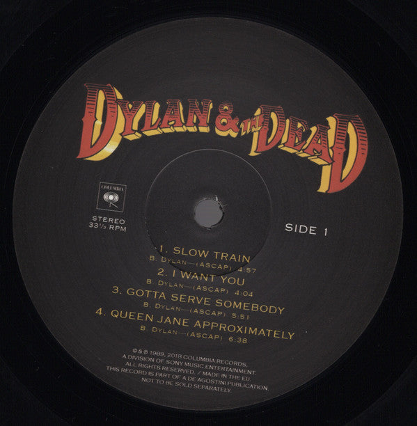 Buy Bob Dylan & The Grateful Dead : Dylan & The Dead (LP, Album, RE