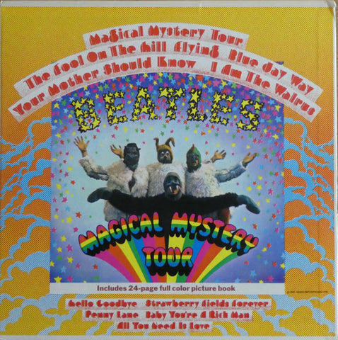 The Beatles : Magical Mystery Tour (LP, Album, RE, Win)