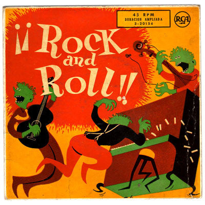 Various : ¡¡Rock And Roll!! (7", EP, Comp)