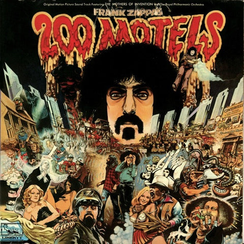 Frank Zappa : Frank Zappa's 200 Motels (2xLP, Album, RE, RP)