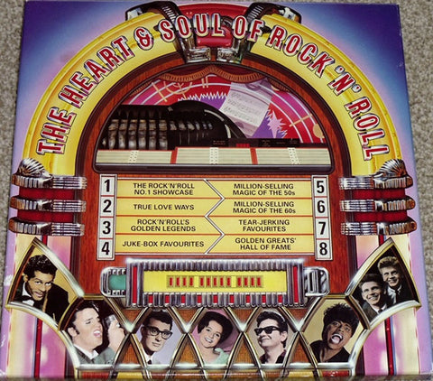 Various : The Heart & Soul Of Rock 'N' Roll (8xLP, Comp + Box)