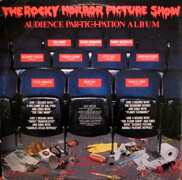 Various : The Rocky Horror Picture Show – The Original Audience Par-Tic-I-Pation Album (To The Original Soundtrack From The Original Movie) (2xLP, Album)