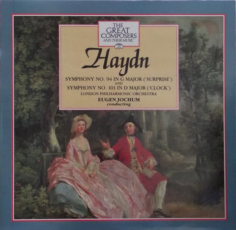 Haydn*, London Philharmonic Orchestra / Conducted By Eugen Jochum : Symphony No.94 In G Major ('Surprise') And Symphony No. 101 In D Major ('Clock') (LP)