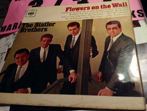 The Statler Brothers : Flowers On The Wall (LP, Mono)