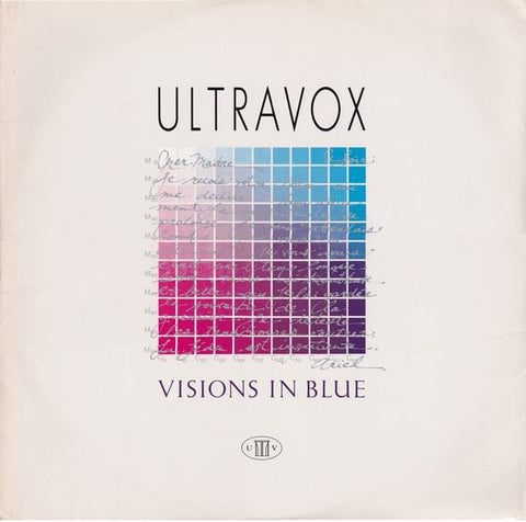Ultravox : Visions In Blue (12", Single)