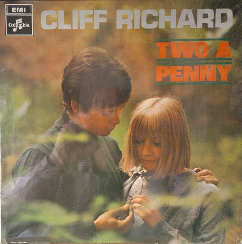 Cliff Richard : Two A Penny (LP, Album, Blu)