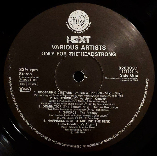 Various : Only For The Headstrong (LP, Comp)