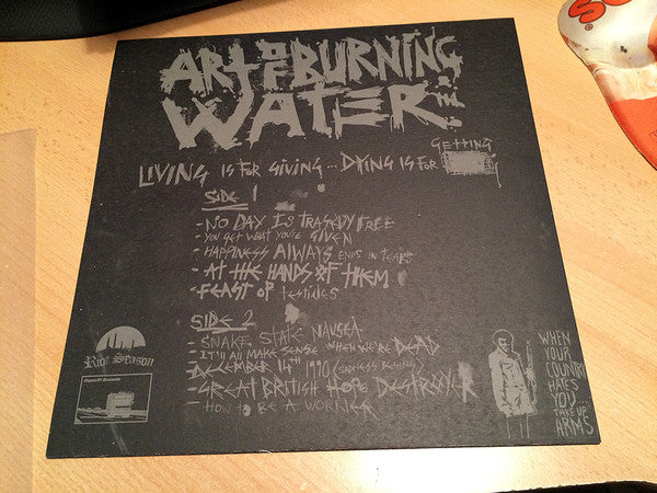 Art Of Burning Water : Living Is For Giving, Dying Is For Getting (LP, Album)