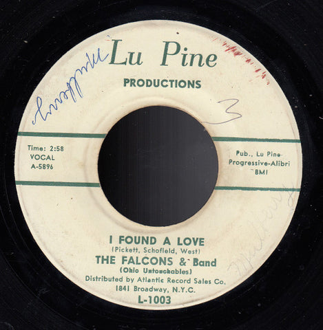 The Falcons : I Found A Love (7")