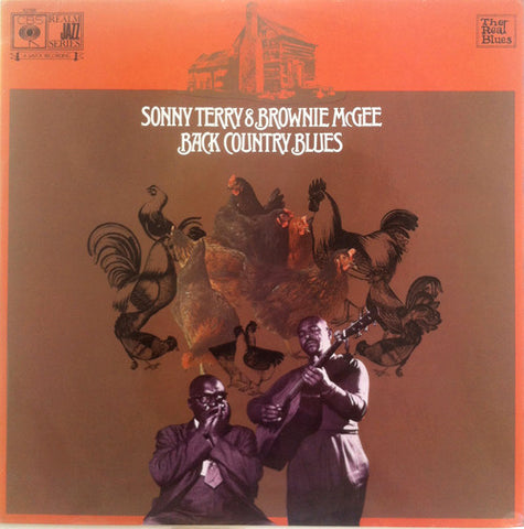 Sonny Terry & Brownie McGhee : Back Country Blues (LP, Album, Mono)