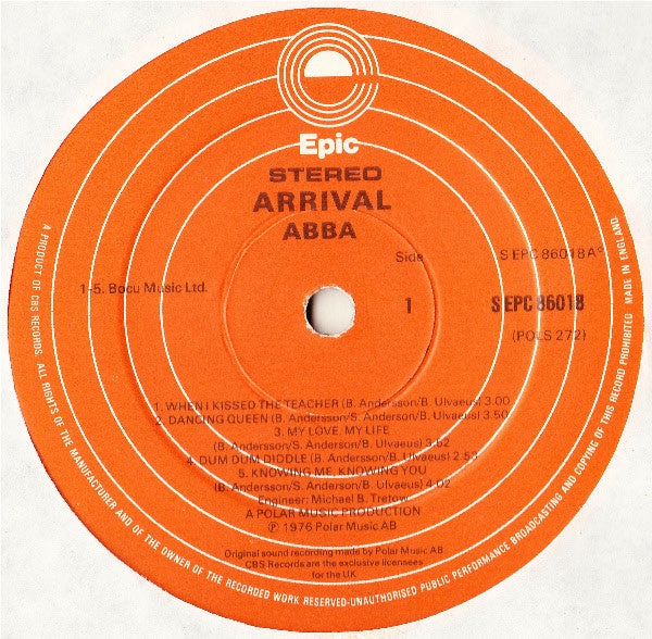 ABBA : Arrival (LP, Album)